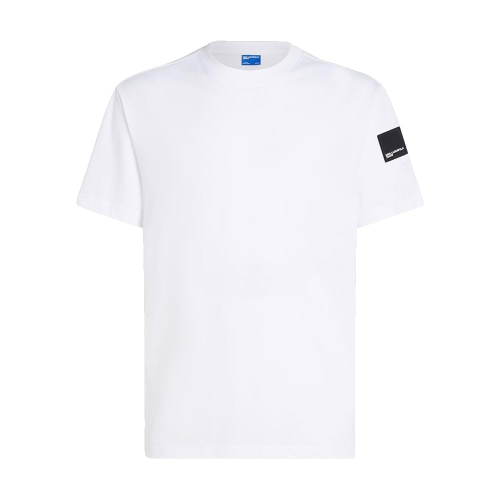 Karl Lagerfeld Jeans Hombre Regular Rubber Patch T-Shirt