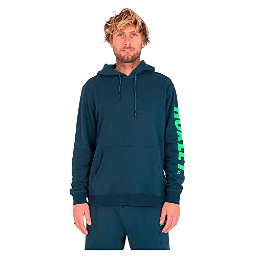 Hurley Exp Ranger Fleece Po Sudadera, Nightshadow, S Hombre