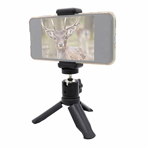 Higoo Muti-Function Phone Tripod Mount Holder Smartphone Video Stabilizer 360Â° Rotation Cell Phone Grip Handle for Tiktok Vlog Youtuber Live Video Record