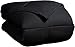 Superior Classic All-Season Down Alternative Comforter with Baffle Box Construction, Warm Hypoallergenic Filling - King Comforter, Black