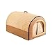 Baoblaze Cat House Cat Bed Breathable Removable Hideaway Shelter Pet Bed Dog Nest for Small Dogs Indoor Cats Playing Relaxing, Brown, S