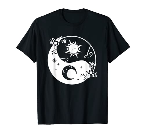 Luna Y Sol Om Árbol De La Vida Budista Mandala Yin Y Yang Camiseta