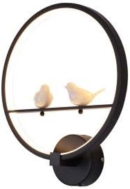 Wall Lamp Modern Wall Lamps Art Angel Nordic Creative for Living Room Bedroom Bedside Lighting Bracket High-Power Led Lustre Home Dero (Two Bird White Warm White)