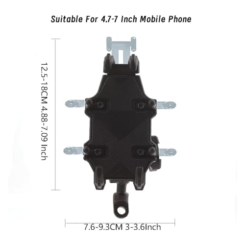 Support téléphone moto antichoc guidon évite vibrations Transalp