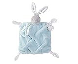 Kaloo - Colección Plume Pañuelo Conejito de peluche 20 cm, Azul claro (K969565)