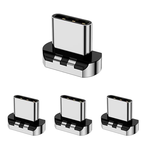 Conector magnético USB-C ZBF de 3A para móviles Android en pack de 4 unidades