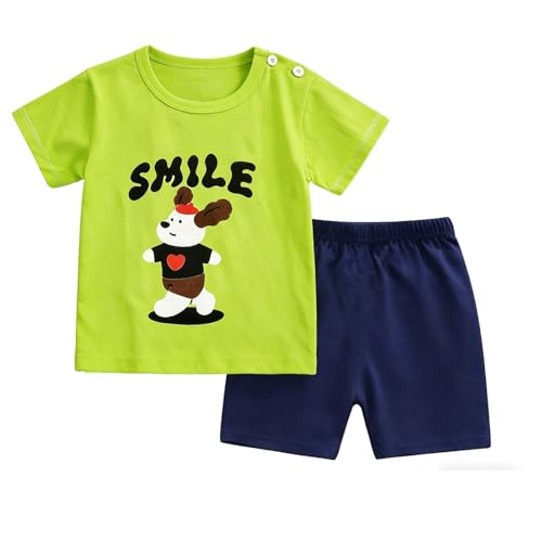 Image of Toddler Boys 4 PCs T-shirts and Shorts Set Baby Summer Clothes Outfit