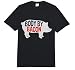 Body by Bacon Low Carb High Fat Ketogenic Diet Fat People Comfort Colors Adult Heavyweight T-Shirt