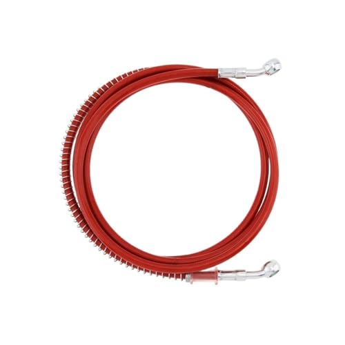 Latiguillo de freno de acero trenzado de 200 cm con banjo para moto enduro