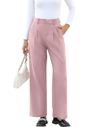 Image of NIMIN High Waisted Work Pants for Women Business Casual Outfits 2026 Office Dress Pants Trousers with Pockets