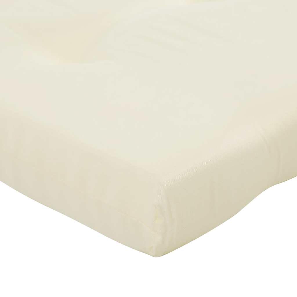 vidaXL Cojines para Silla Adirondack 2 uds Tela Oxford Color Crema, cojín, cojín para Silla de jardín, cojín para Tumbona, cojín para Silla