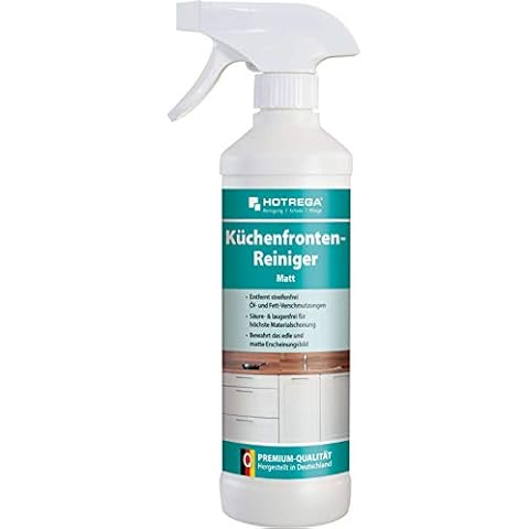 HOTREGA Küchenfronten-Reiniger matt 500 ml, Küchenreiniger, Entfetter, streifenfrei Cover