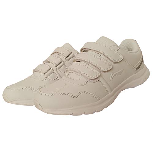 Image of Li-Ning NonLacing School Shoes Kids Range - Unisex - White - 7 UK
