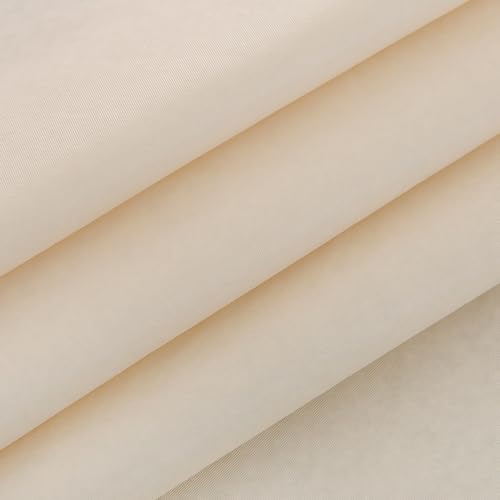 NLMUVW Beige Round Vinyl Tablecloth 60 Inch with Flannel Backing, 100% Waterproof PVC Table Cloth Wipe Clean Table Cover for Dining Party Camping Outdoor by NLMUVW - Used condition - Image 6