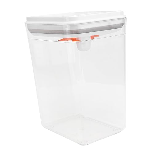 JOINPAYA 1個 ボックス 携帯用粉ミルク缶 携帯用シリ ケース 屋外用幼児食容器 ポータブルフードジャー 気密キャニスター プラスチック製の Transparent