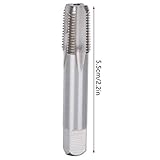 Gewindebohrer HSS-Rohrreparaturschraube Gewindebohrer Reparaturhandbuch Werkzeuge Hochhärte Industriebedarf für nützliche Gewindebohrerlänge ca. 1,7 cm klopfen