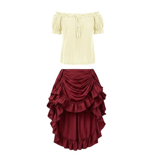 Costume de pirate Renaissance aux finitions victoriennes de choix