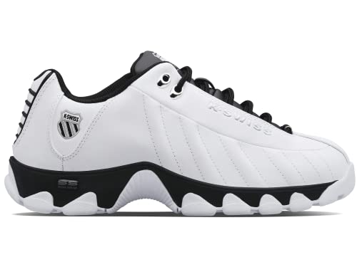K-Swiss Mens ST329 CMF Sneaker Wide Tennis Walking Shoes Leather Upper | Court Inspired Tennis Heritage Comfort Soft Cushioning Arch Support Wide Feet Fit Chunky Silhouette Classic Style. product thumbnail 18