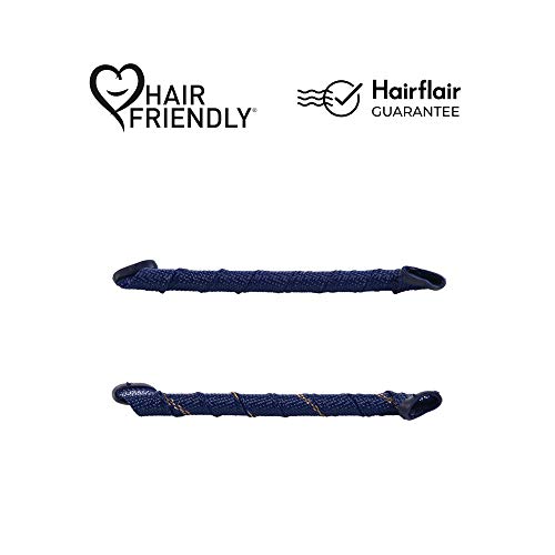 8 Corkscrew Heatless Hair Curlers by Curlformers - Corkscrew Curls Deluxe Top Up Pack For Long Hair Up To 14" - 8 No Heat Curlers (Styling Hook Not Included) - Healthy & Damage Free