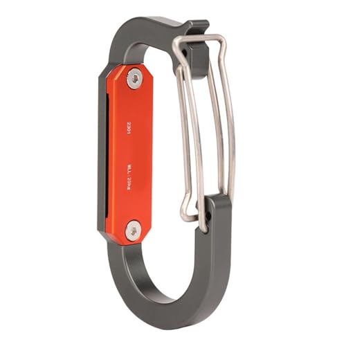 ZBIianxer Carabiner de escalada para actividades al aire libre, herramienta rápida para colgar