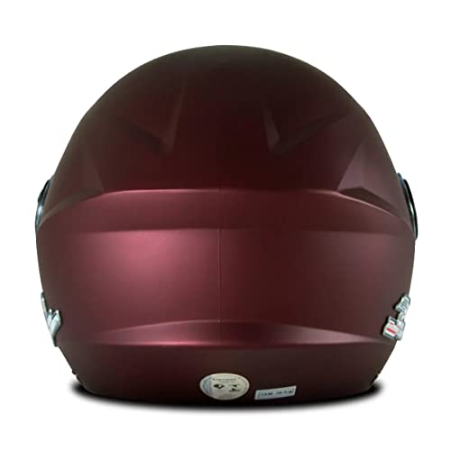 Capacete New Liberty Three Elite Fosco Tam.56 Candy Red