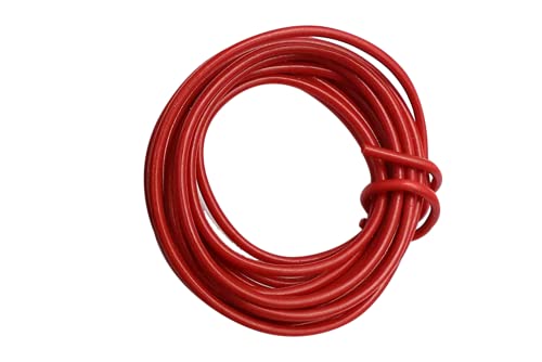 Image of Electronic Spices inchPure Copper inch Breadboard Wire 22 Gauge Wire, Hookup Wire Single Core Breadboard (5 Meters in Red)