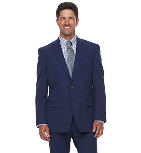 Chaps Men's Classic-Fit Performance Series 4-Way Stretch Suit Jacket (Navy, 46 Regular)