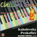22 Pieces for Children / Music for Children [Audio CD] Kabalevsky; Prokofiev and Gresko