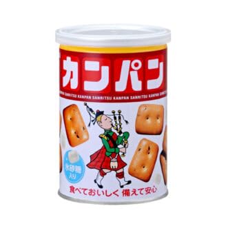 Amazon | カンパン 100g × 24個 セット 缶入り 氷砂糖入り 備蓄 非常食