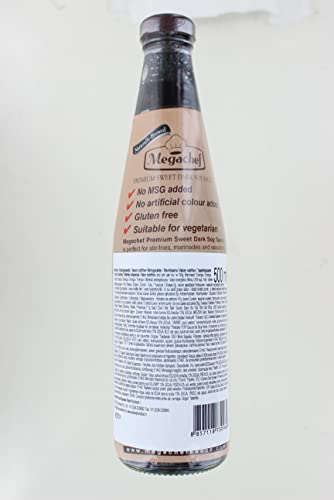 MEGACHEF - Susse Dunkle Sojasauce, (1 X 500 ML)