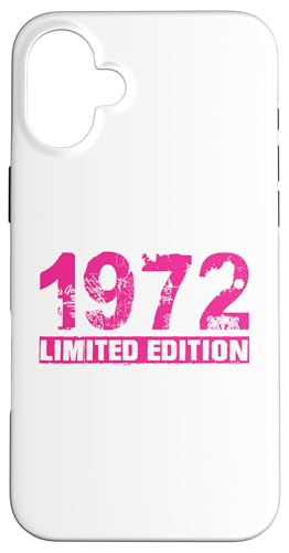 限定版 1972 誕生日 1972 ヴィンテージ 1972 スマホケース iPhone 16 Plus 用