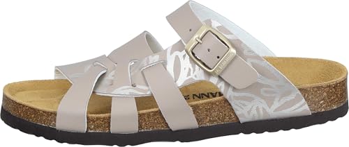 Women's Mule Loafer, Beige, 102