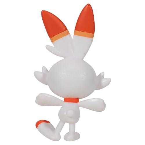 Image of Pokemon Clip 'N' Go Scorbunny and Premier Ball - Includes 2-Inch Battle Figure and Premier Ball Accessory