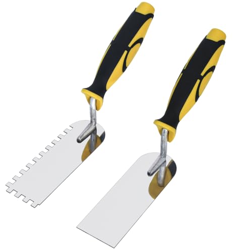 Concrete Tile Tools Set with Stainless Steel Trowel