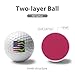 U.S. Brazil Flag Print Golf Balls for Men Women Practice Training Golf Balls for Indoor Outdoor Use