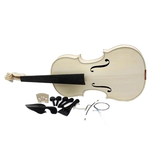 Violon en épicéa brut à monter soi-même pour apprentissage et lutherie