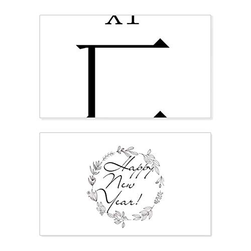 Tarjeta de bendición Año Nuevo chino Xi; felicitación con mensaje tradicional conmemorativo