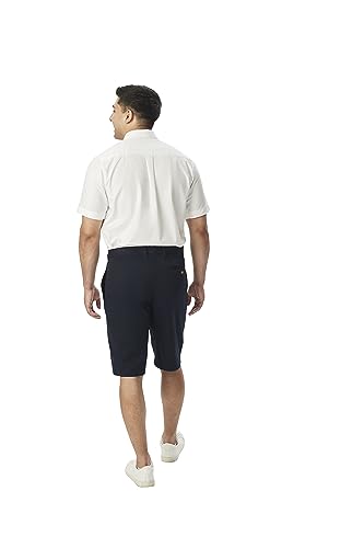 French Toast Men's Expandable Collar Short Sleeve Oxford Dress Shirt4