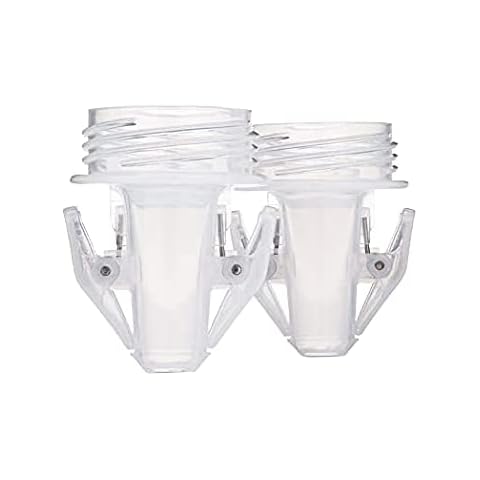 Motif Medical, Pump-to-Bag Adapters, Compatible with All Motif Breast Pumps Clear Cover
