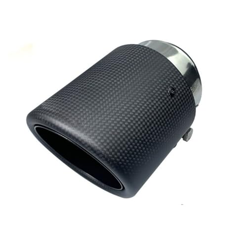 Embout échappement carbone mat 86 mm pour remplacer sortie BMW