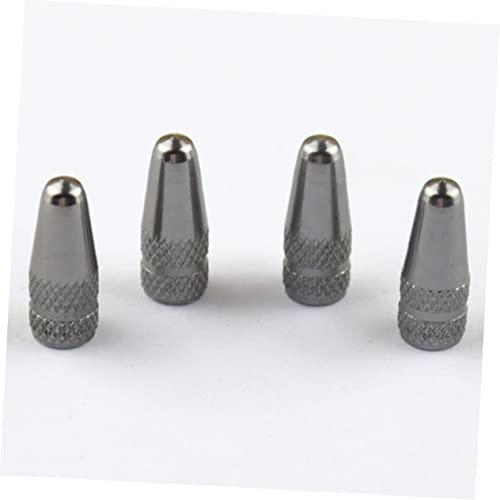 20 unidades de tapones para válvula de bicicleta de aleación de aluminio anodizado, tapas ligeras contra el polvo y la pérdida de aire, fáciles de instalar, colores surtidos miniatura 5