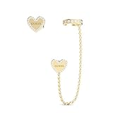 En color oro GUESS Pendientes Pendientes Heart to Heart JUBE01080JWYGT-U JUBE01080JWYGT-U Marca