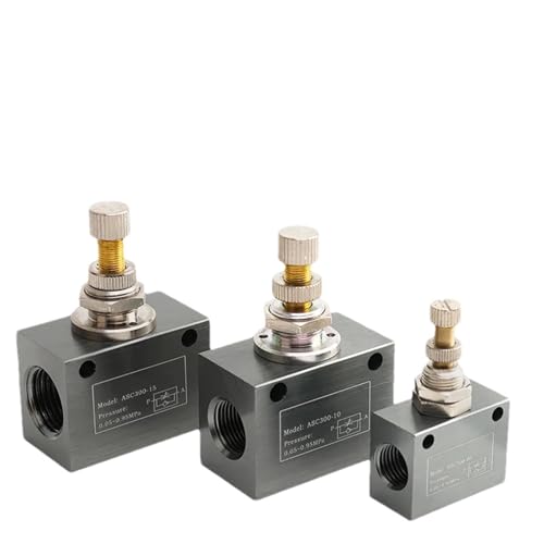 Vanne de régulation ASC100-06 à étranglement unidirectionnel avec molette - 2