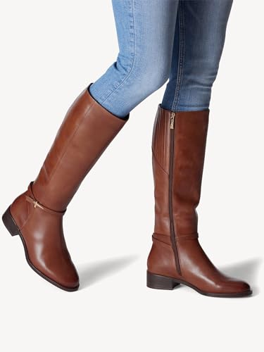 Tamaris Damen Stiefel Leder braun 40