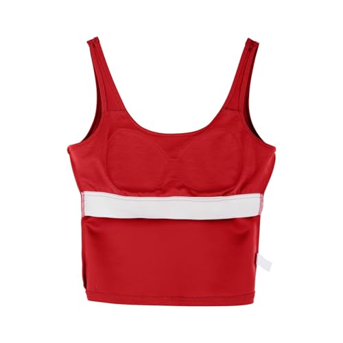 Chaleco cami sin mangas de algodón con almohadillas para mujer 3