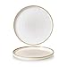 Kadida Churchill Stonecast -Walled Chefs Plate, Durchmesser: Ø 26cm, Farbe wählbar (Barley White)