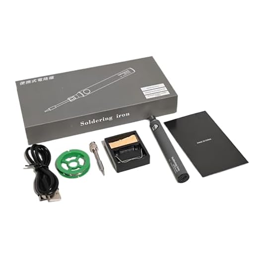 Electric Soldering Iron with Adjustable Temp