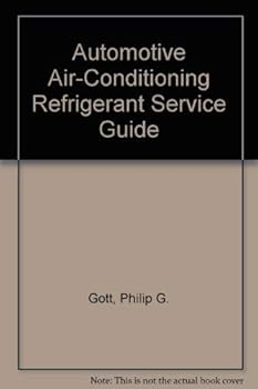 Paperback Automotive Air-Conditioning Refrigerant Service Guide Book