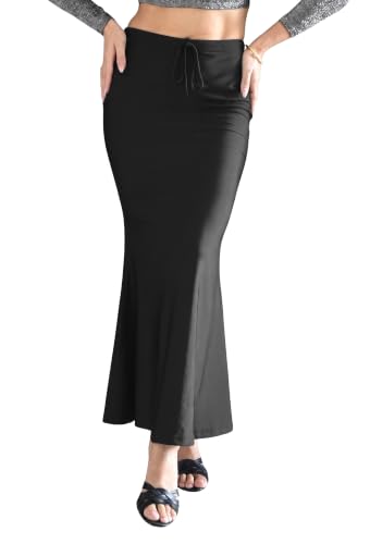 Image of Saree Shapewear Petticoat for Women, Stretchable Saree Shaper