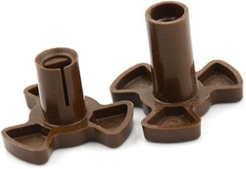 4 x Universal-Mikrowellen-Drehteller-Kupplung x 4 (Edelstahl), Mikrowellen-Zubehör
